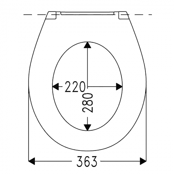 WC Sitz TEK (Set-Preis)