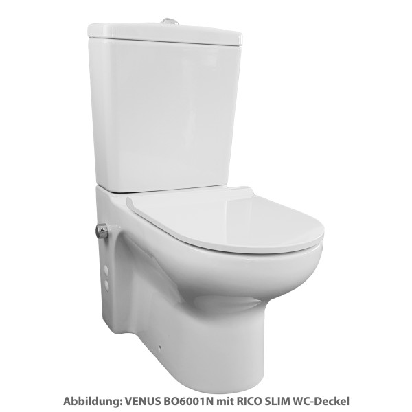 Dusch WC VENUS BO6001 mit RICO SLIM WC-Deckel geschlossen