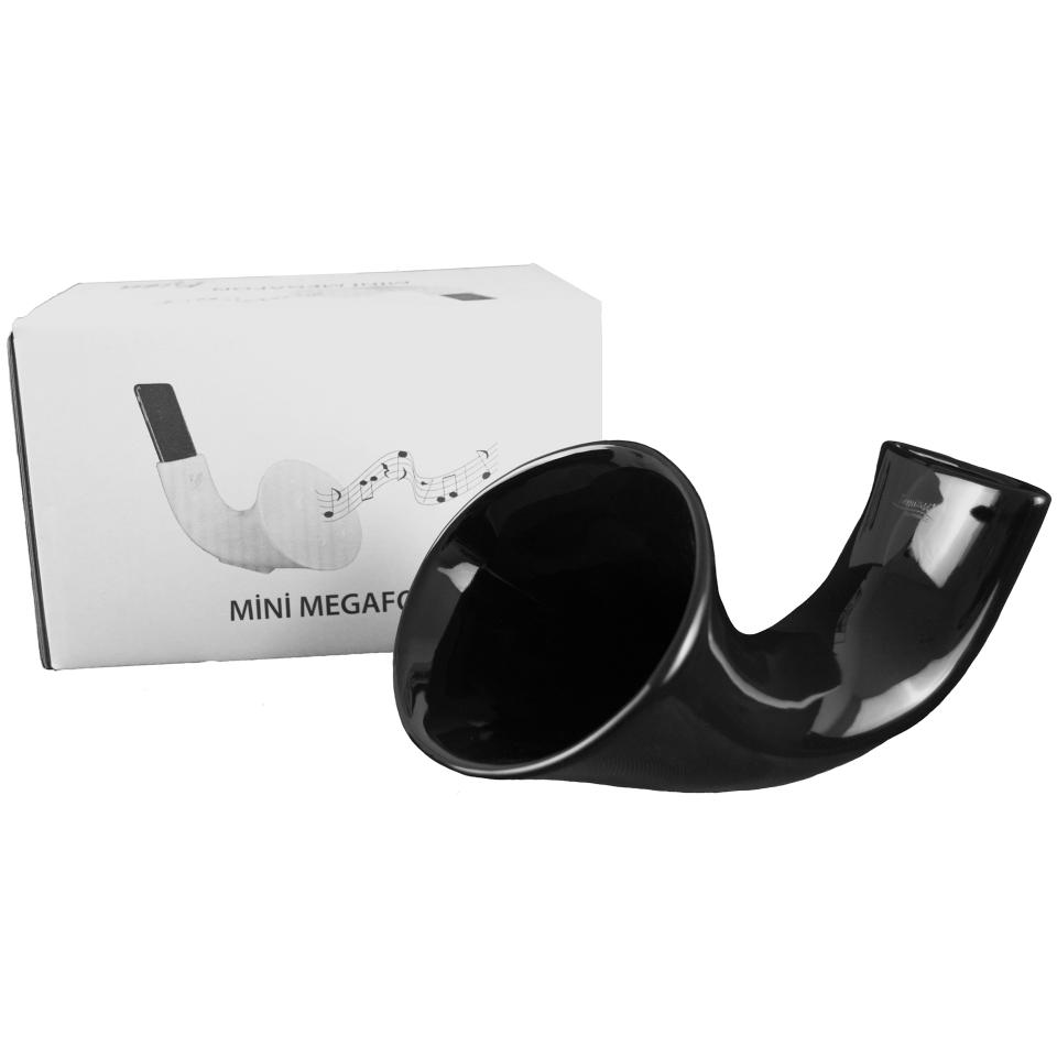 TEMTASI MEGAFON Mini Handylautsprecher schwarz