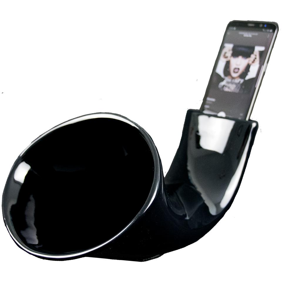 TEMTASI MEGAFON Mini Handylautsprecher schwarz