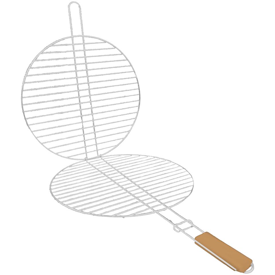 Grillrost mit Holzgriff