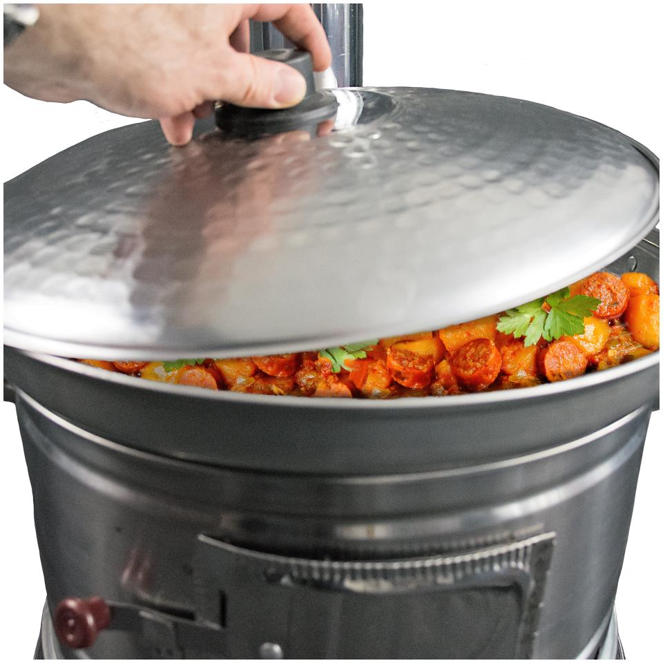 Wokpfanne mit Deckel (Set-Preis)