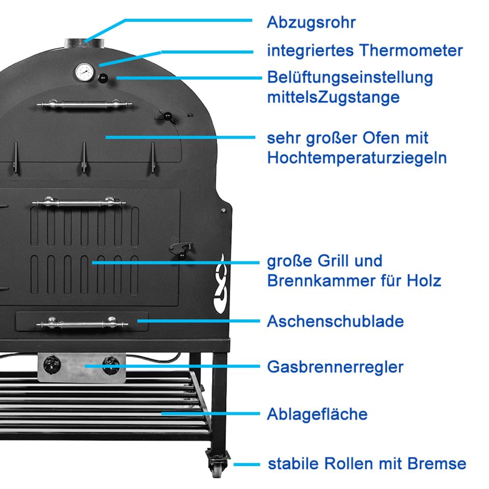 BBQ Grill und Ofen