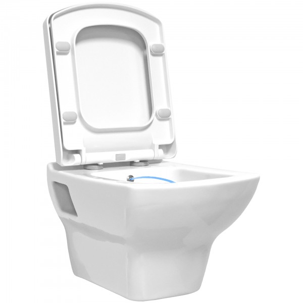 Dusch WC DOR mit NEPTUN WC-Deckel aufgeklappt